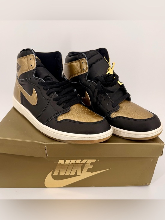 Nike Other - Air Jordan 1 Retro High OG Black Metallic Gold DZ5485-071 Men’s 12 New